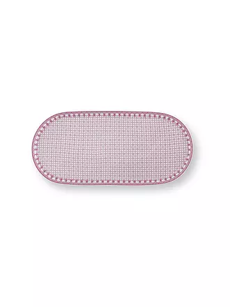 PIP STUDIO | Platte klein  LILY & LOTUS 25x12cm Tiles Lilac | 